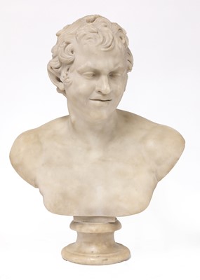 Lot 348 - An Italian carved marble bust
