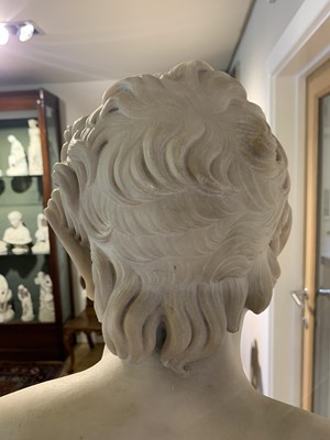 Lot 348 - An Italian carved marble bust