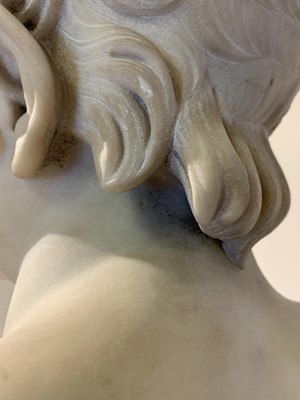 Lot 348 - An Italian carved marble bust