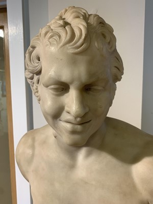 Lot 348 - An Italian carved marble bust