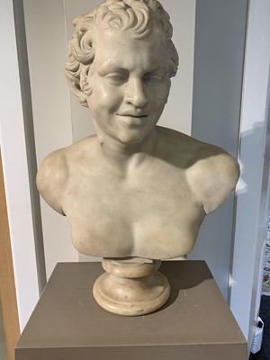 Lot 348 - An Italian carved marble bust