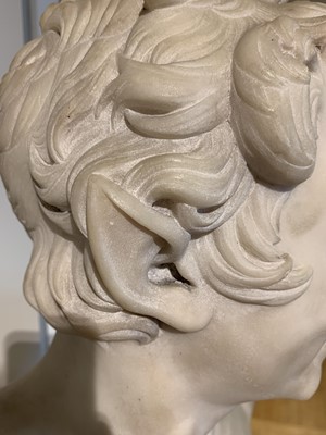 Lot 348 - An Italian carved marble bust