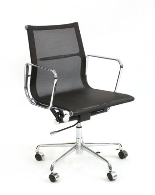 Lot 574 - A Vitra mesh and chrome office chair