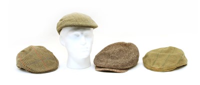 Lot 335 - Four tweed hats