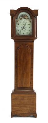 Lot 694 - A George III strung mahogany eight-day longcase clock by Mann of Norwich