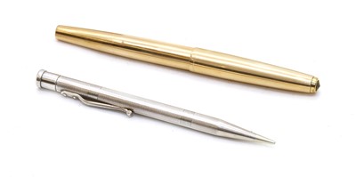 Lot 593 - A Parker 61 rolled gold fountain pen