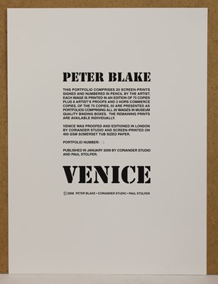 Lot 160 - Sir Peter Blake RA (b.1932)
