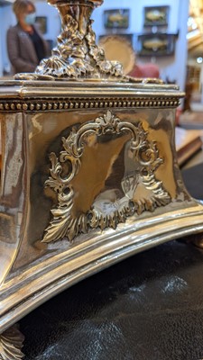 Lot 1 - A Victorian silver epergne