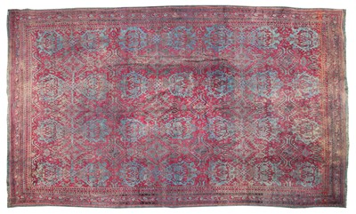 Lot 151 - A very large Turkish Oushak carpet