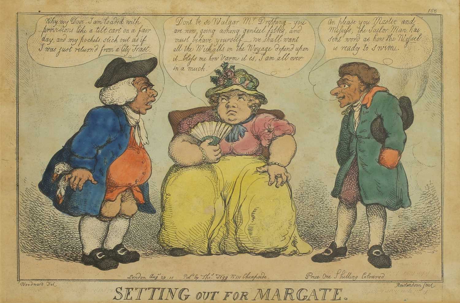 Lot 515 - Thomas Rowlandson (1757-1827) after George Moutard Woodward (c.1760-1806)