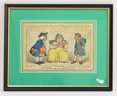 Lot 515 - Thomas Rowlandson (1757-1827) after George Moutard Woodward (c.1760-1806)