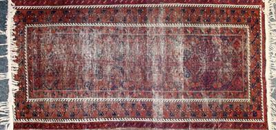 Lot 487 - A hand knotted Bokhara rug