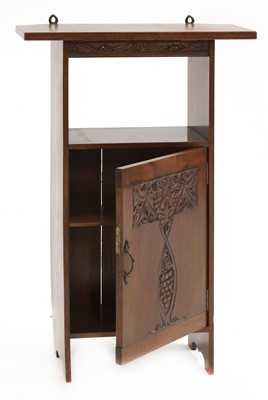Lot 125 - An Arts and Crafts mahogany cabinet