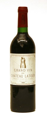 Lot 82 - Chateau Latour, 1er Cru Classe, Pauillac, 1983, one bottle