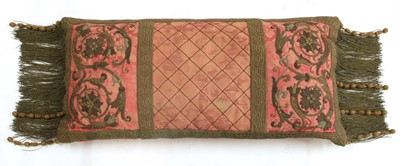 Lot 109 - An antique cushion cover