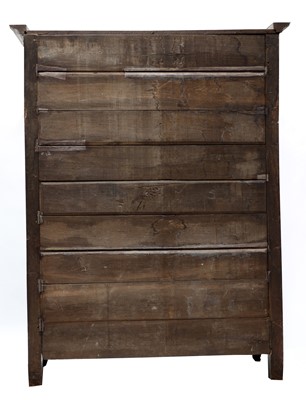 Lot 798 - A French provincial oak armoire