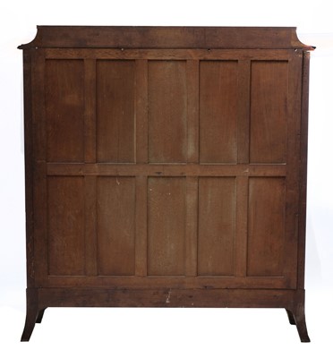 Lot 401 - A French kingwood and parquetry bibliothèque