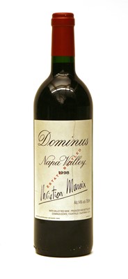 Lot 201 - Dominus, Christian Moueix, Napa Valley, 1998, one bottle