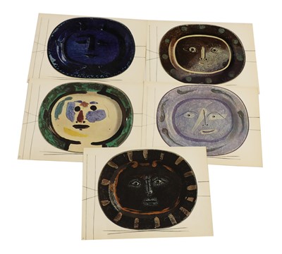Lot 79 - Four Pablo Picasso dish designs