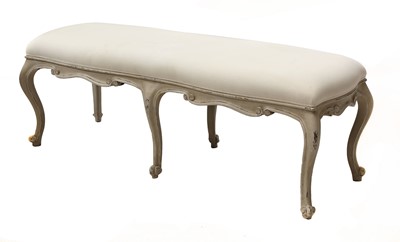 Lot 94 - A Louis XV-style long stool