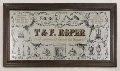 Lot 715 - A public house advertising mirror