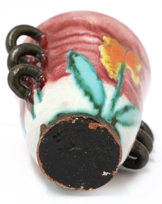 Lot 452 - A glazed pottery vase