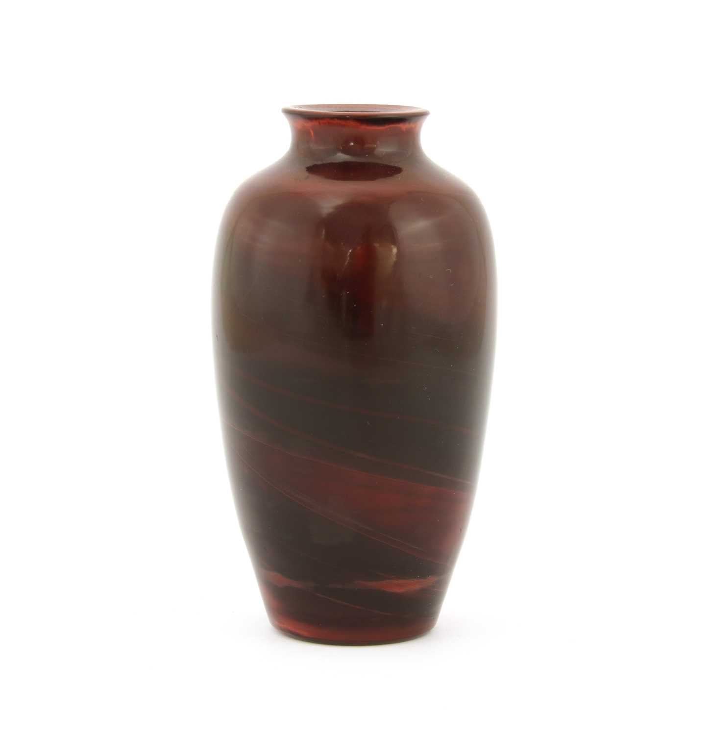 Lot 329 - A Chinese Peking glass vase