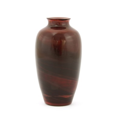 Lot 329 - A Chinese Peking glass vase