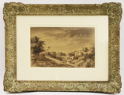 Lot 557 - Attributed to Camille Pissarro (French, 1830-1903)