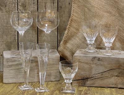 Lot 865 - A composite set of drinking glasses