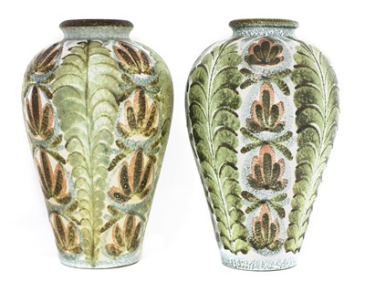 Lot 289 - Two Denby stoneware vases