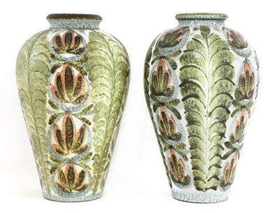 Lot 289 - Two Denby stoneware vases