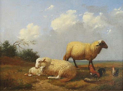 Lot 643 - Jacob van Dieghem (Dutch, 1843-1885)