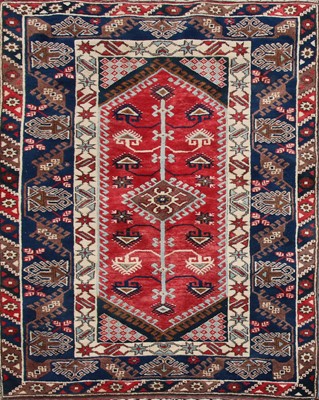 Lot 775 - Two modern Caucasian rugs