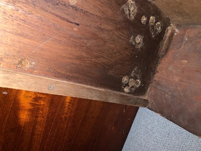Lot 63 - A Victorian mahogany sideboard