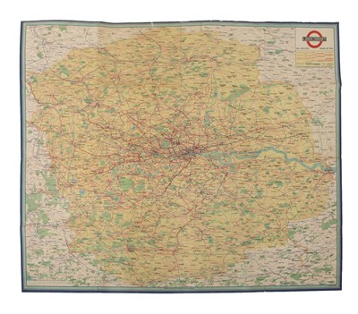 Lot 536 - A London Transport Passenger board map