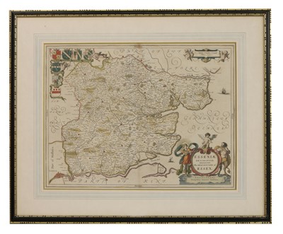 Lot 116 - A map of Essex by Jansen