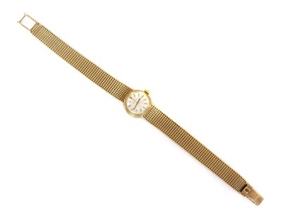 Lot 268 - A ladies' 9ct gold Omega mechanical bracelet watch, c.1970