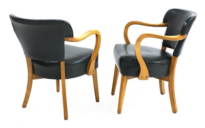 Lot 533 - A pair of Art Deco armchairs