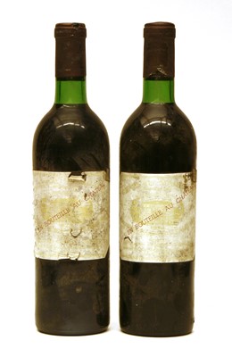 Lot 87 - Château Margaux, 1er Cru Classe, Pauillac, 1974, two bottles