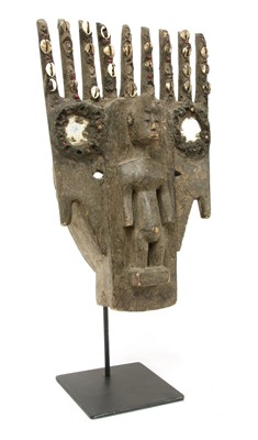 Lot 295 - A Bamana Koro mask tribal figural mask