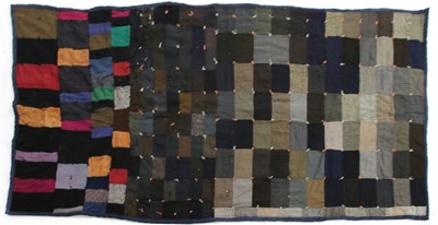 Lot 173 - Three hand stitched patchwork quilts