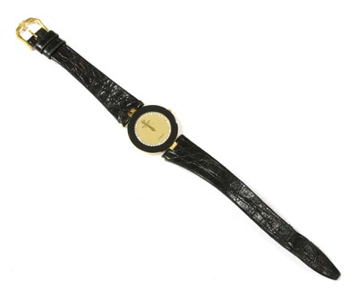 Lot 273 - A ladies' gold-plated Raymond Weil 'Othello' quartz strap watch