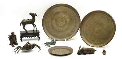 Lot 176 - A collection of Far Eastern bronze sculptures