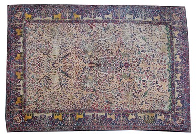 Lot 727 - A Persian Tree of Life carpet