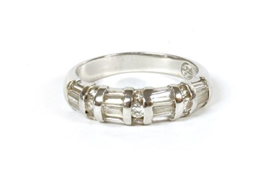 Lot 146 - A white gold diamond ring