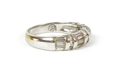 Lot 146 - A white gold diamond ring