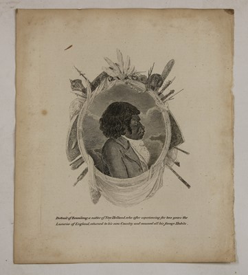 Lot 514 - A portfolio of engravings of Maori, Australian and early American interest