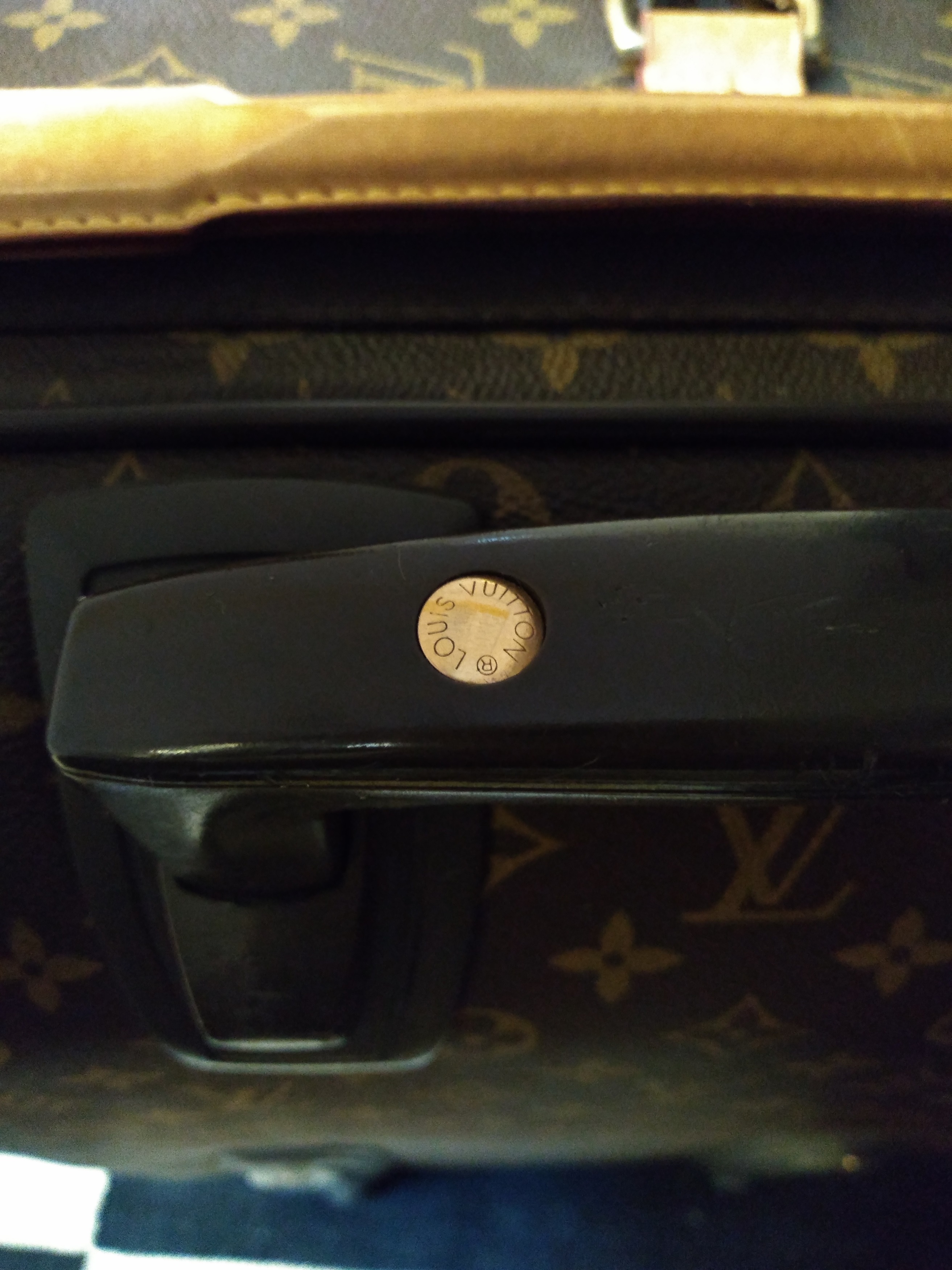 Louis Vuitton Alzer 55 Epi Moka Luggage Case Auction