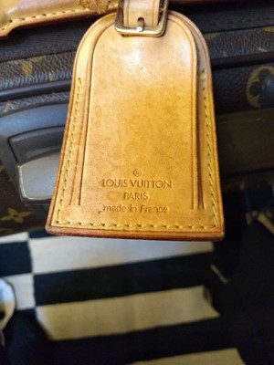 Sold at Auction: A Louis Vuitton Pegase monogram cabin / trolley bag case LV  catalogue no. M23250, with suit carrier bag to interior
